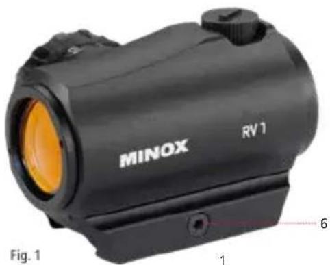 MINOX RV 1 - Conozca su visor réflex - 1