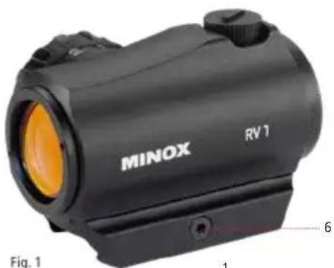 MINOX RV 1 - Get to know your reflex sight - 1