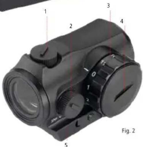 MINOX RV 1 - Get to know your reflex sight - 2