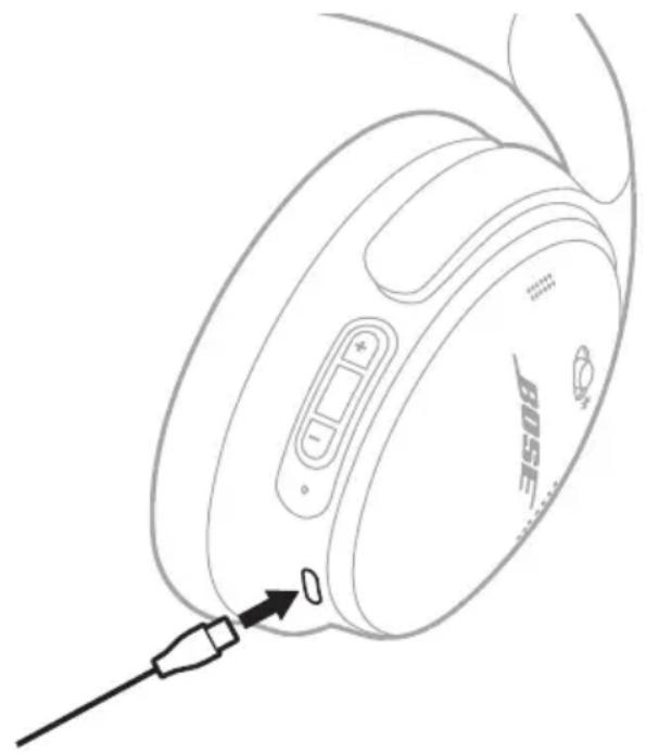 BOSE QuietComfort SC Headphones - KUULOKKEIDEN AKUN LATAAMINEN - 1