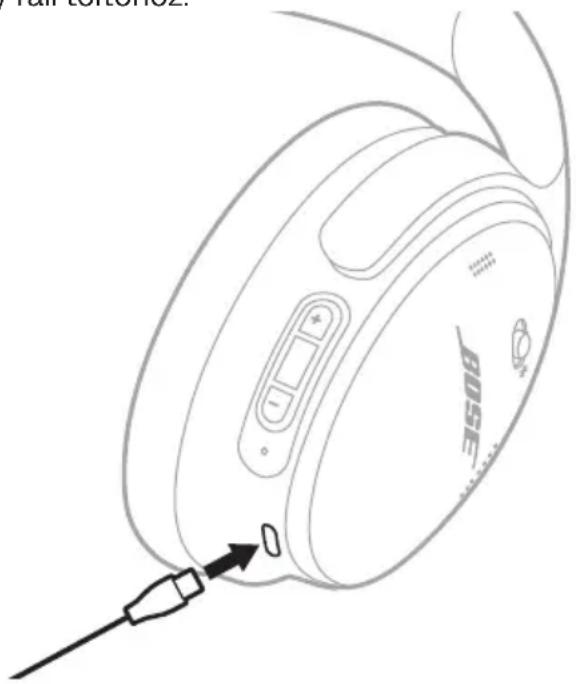 BOSE QuietComfort SC Headphones - A FEJHALLGATÓ FELTÖLTÉSE - 1