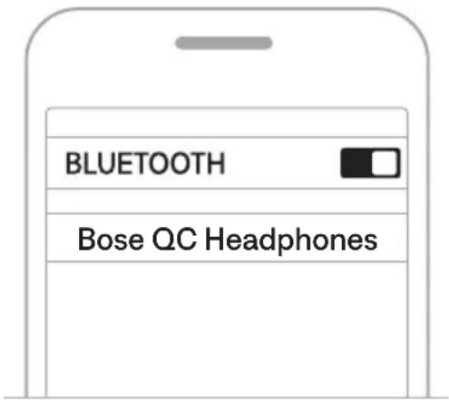 BOSE QuietComfort SC Headphones - CONNECT USING THE BLUETOOTH MENU ON YOUR MOBILE DEVICE - 2
