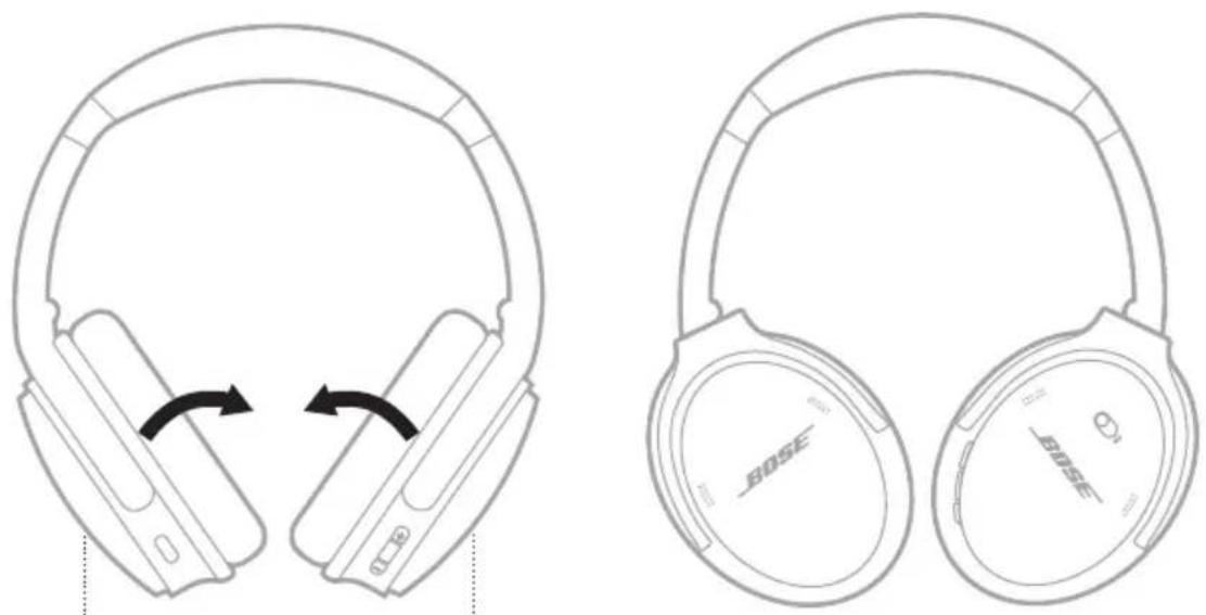 BOSE QuietComfort SC Headphones - PRZECHOWYWANIE SŁUCHAWEK - 1
