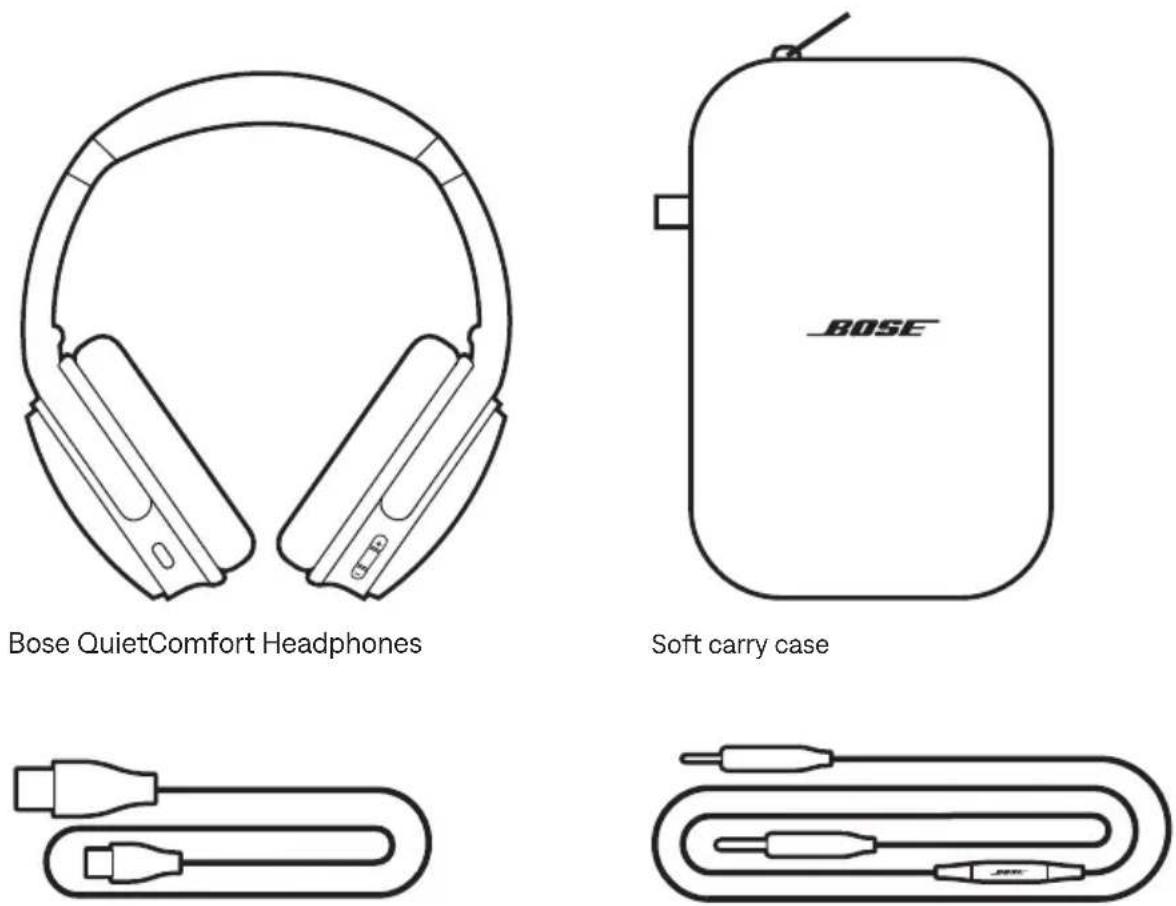 BOSE QuietComfort SC Headphones - CONTENTS - 1