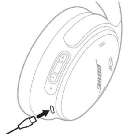 BOSE QuietComfort SC Headphones - 헤드폰 재설정 - 1