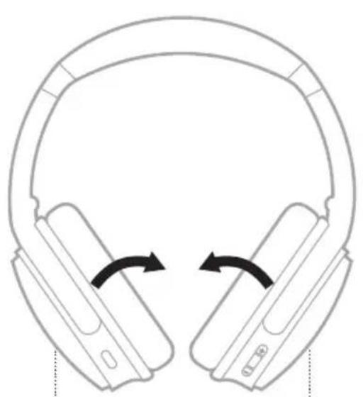 BOSE QuietComfort SC Headphones - ヘッドホンを収納する - 1