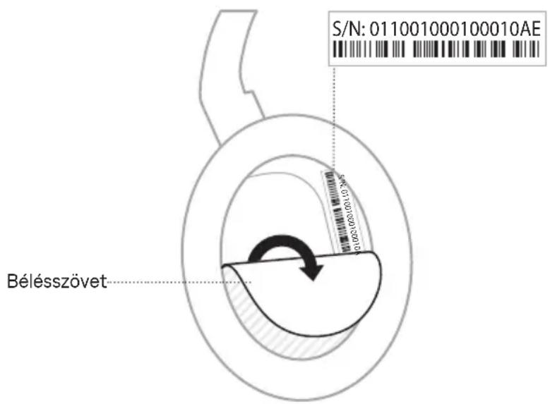BOSE QuietComfort SC Headphones - A GYÁRI SZÁM HELYE - 1