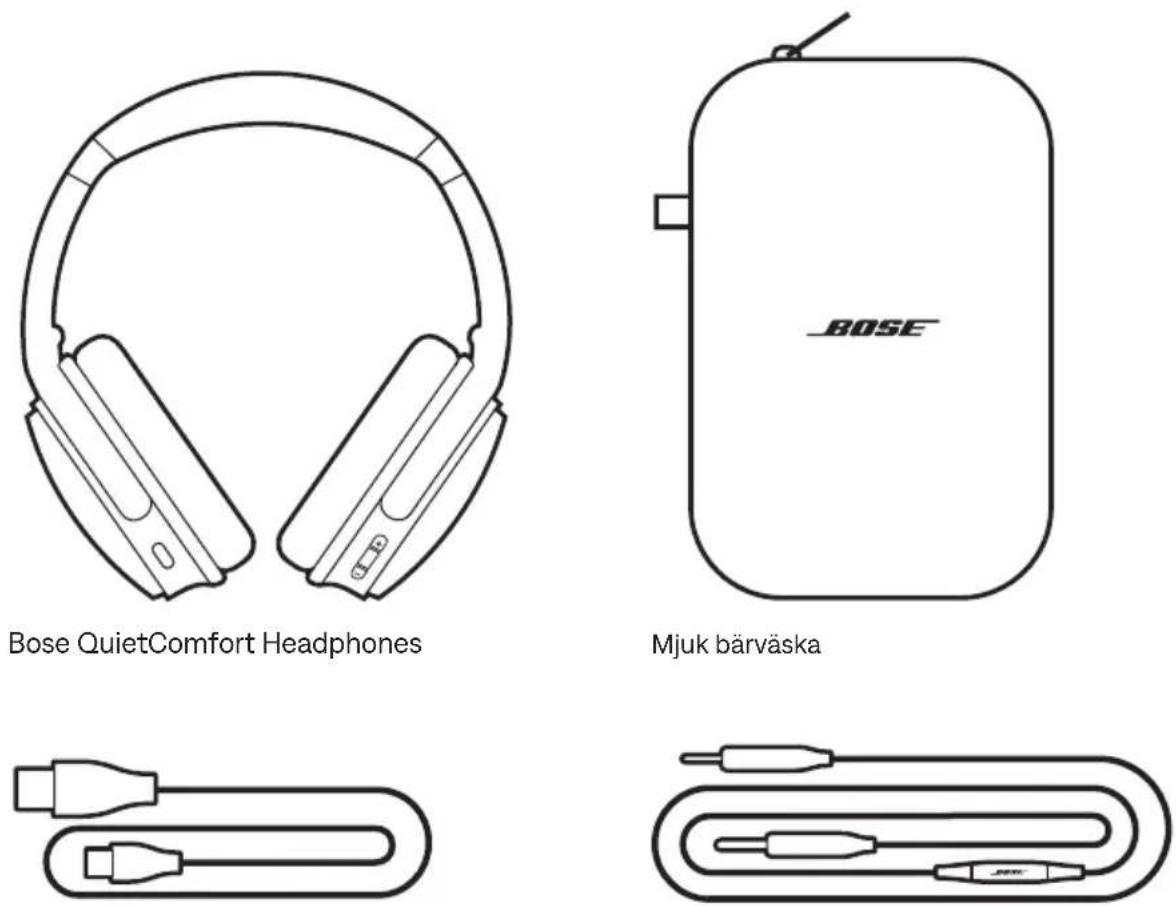 BOSE QuietComfort SC Headphones - INNEHÅLL - 1