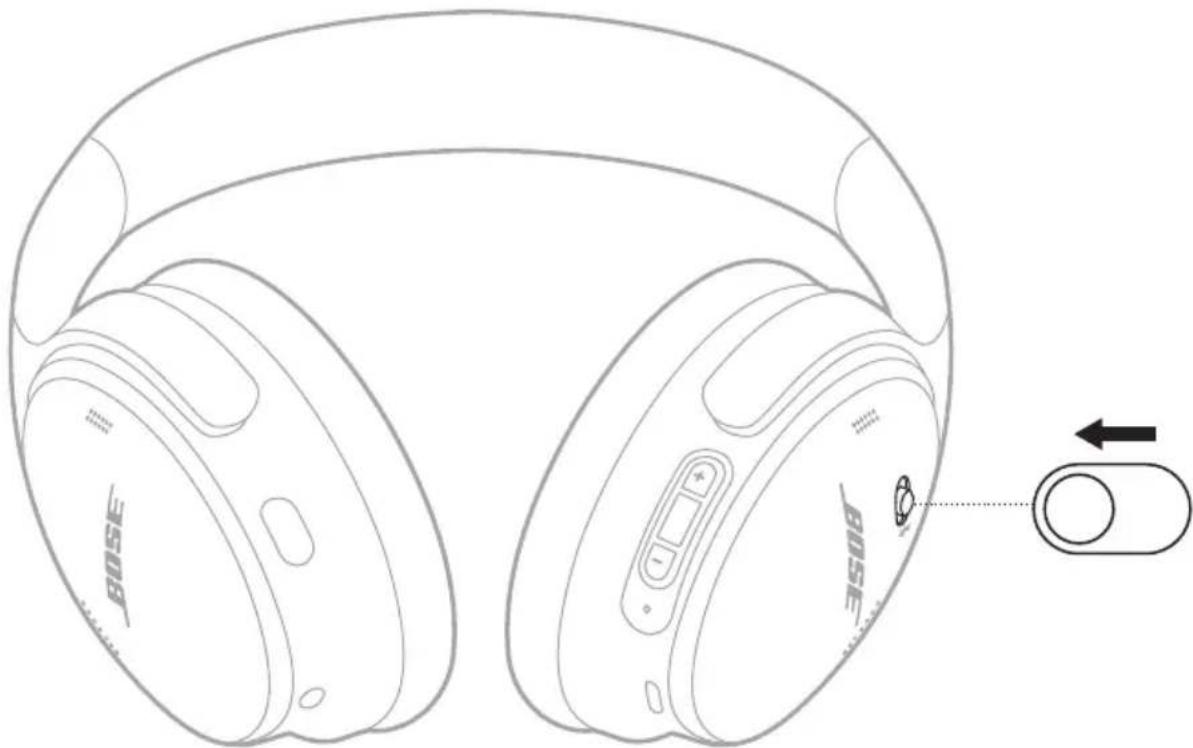 BOSE QuietComfort SC Headphones - EINSCHALTEN - 2
