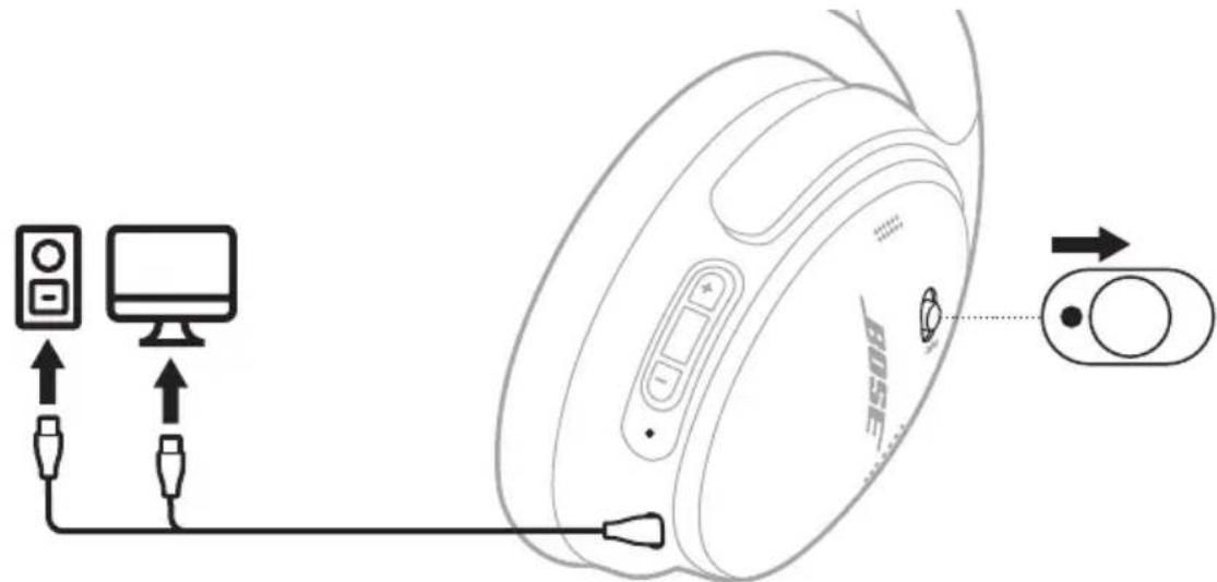 BOSE QuietComfort SC Headphones - KOPFHÖRER ZURÜCKSETZEN - 2