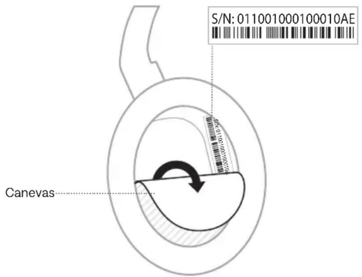 S/N: 011001000100010AE S/N: 011001000100010 Canevas