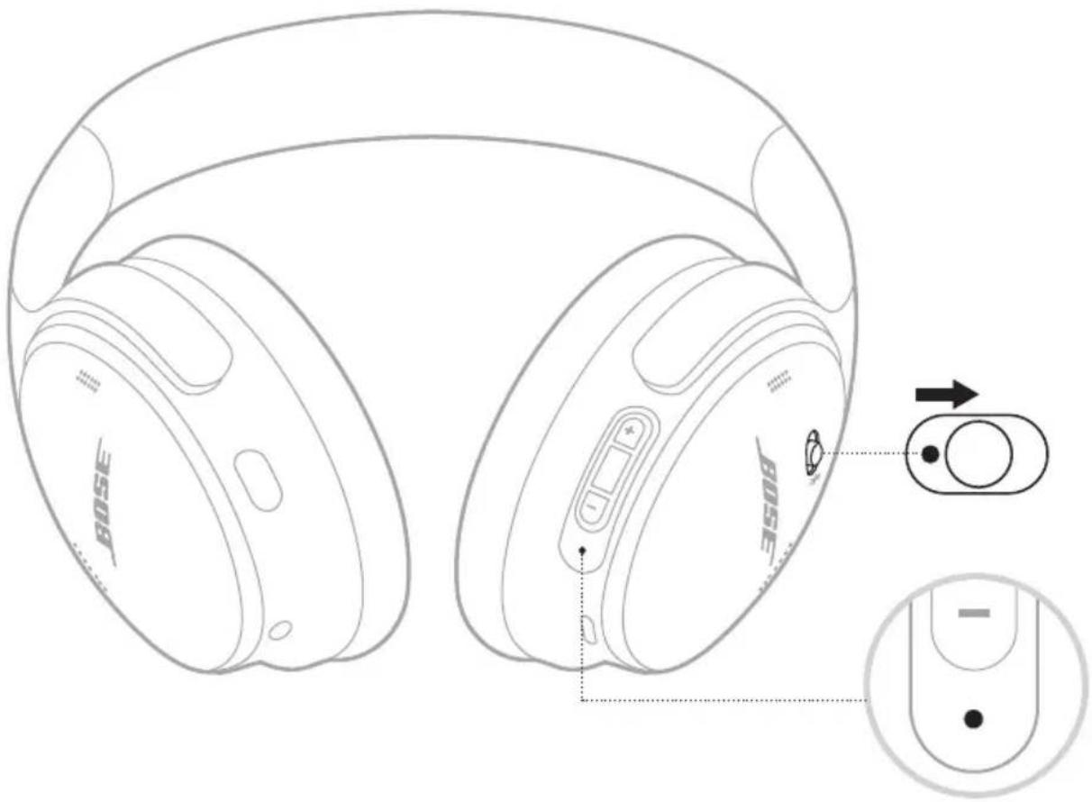 BOSE QuietComfort SC Headphones - EINSCHALTEN - 1