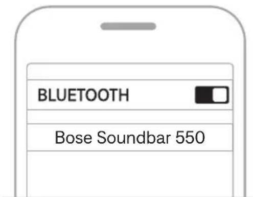 BOSE Soundbar 550 - MOBILESZKÖZÖK CSATLAKOZTATÁSA - 2
