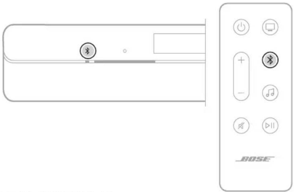 BOSE Soundbar 550 - 모바일 장치 연결 - 1