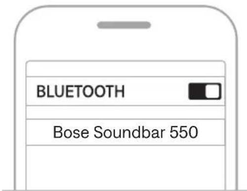 BOSE Soundbar 550 - YHDISTÄMINEN MOBIILILAITTEESEEN - 2