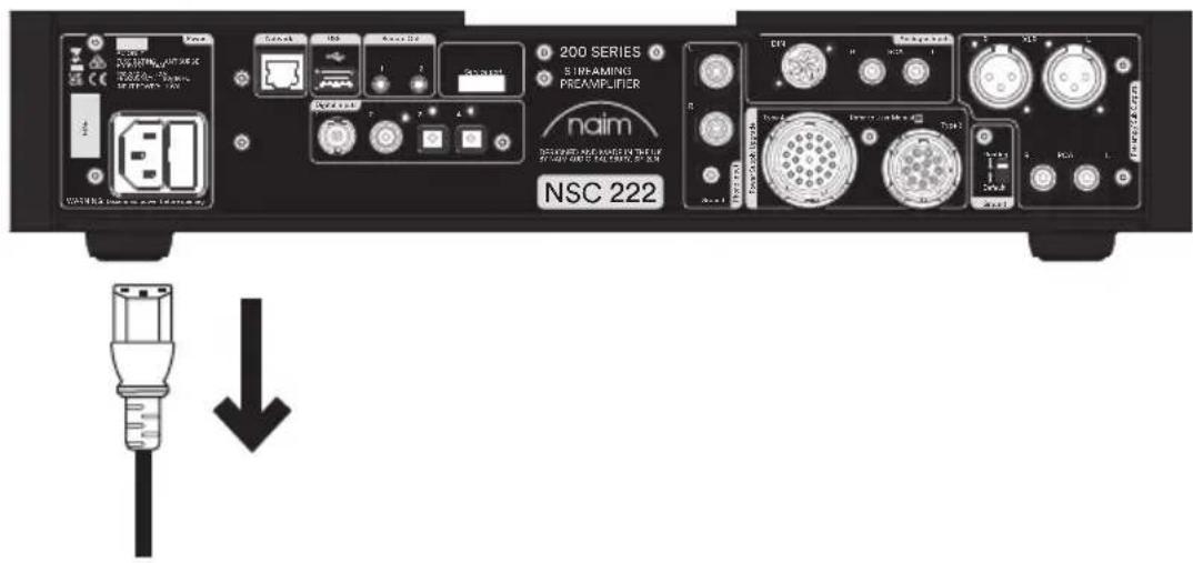 NAIM NPX 300 - Настройка источника питания 300 Series NPX 300 Up - 2