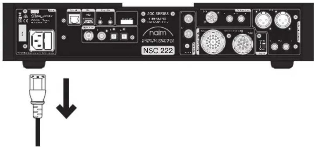 NAIM NPX 300 - Preparazione dell'alimentatore 300 Series NPX 300 - 2