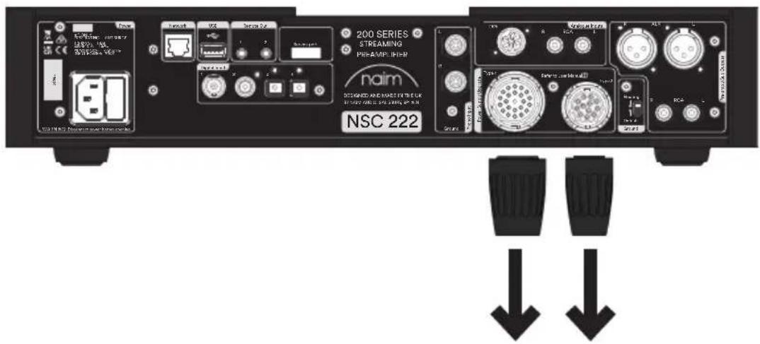 NAIM NPX 300 - Konfiguracja zasilacza 300 Series NPX 300 - 3