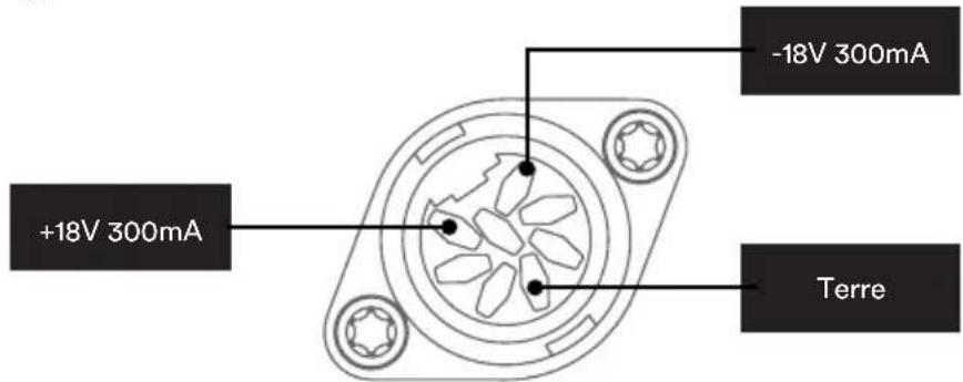 NAIM NVC TT - Type 1: DIN 8 broches - 1