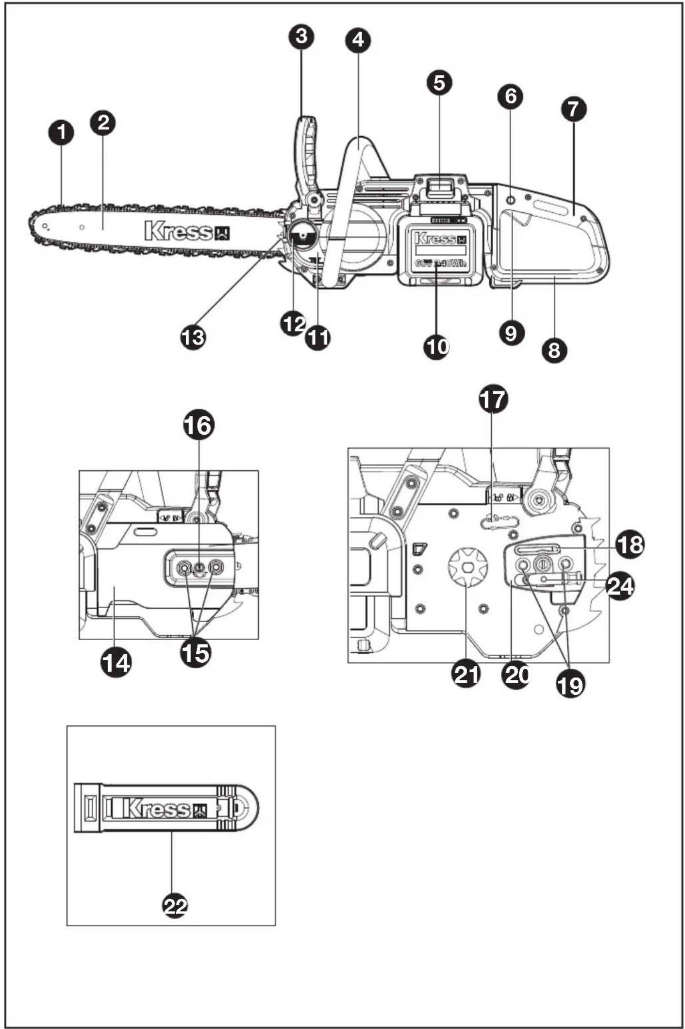 KRESS KC300.9 - BEOOGD GEBRUIK - 1
