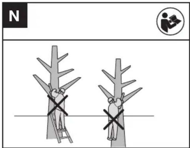 KRESS KC300.9 - SICHERE BENUTZUNG DER SÄGE - 3
