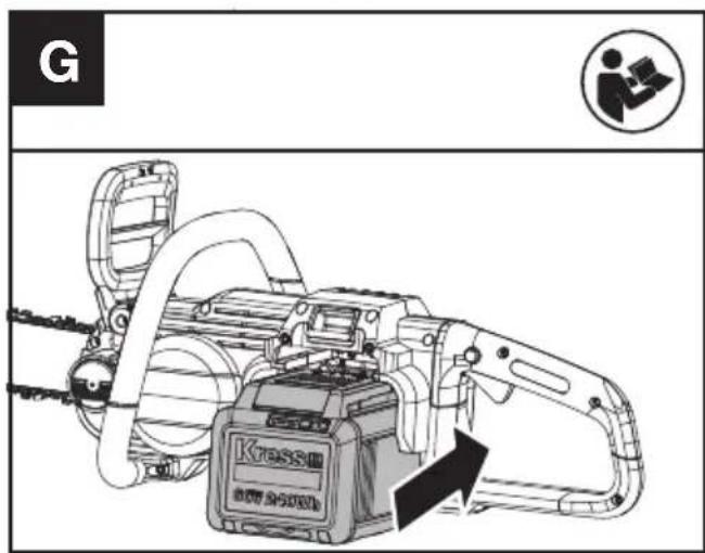 KRESS KC300.9 - COMPROBACIÓN DEL NIVEL DE CARGA DE LA BATERÍA (VER FIG. E1) - 8