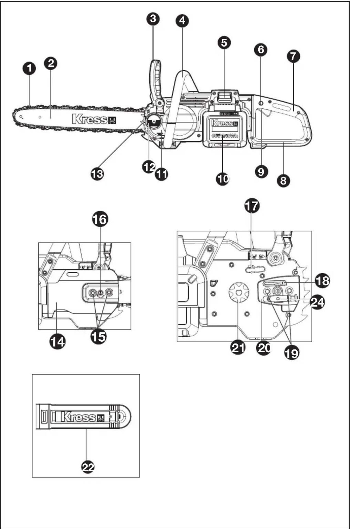 KRESS KC300.9 - TILSIGTET BRUG - 1