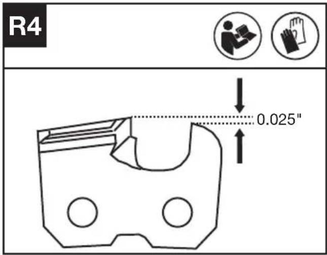 KRESS KC300.9 - A FÜRÉSZLÁNC ÉLEZÉSE - 5