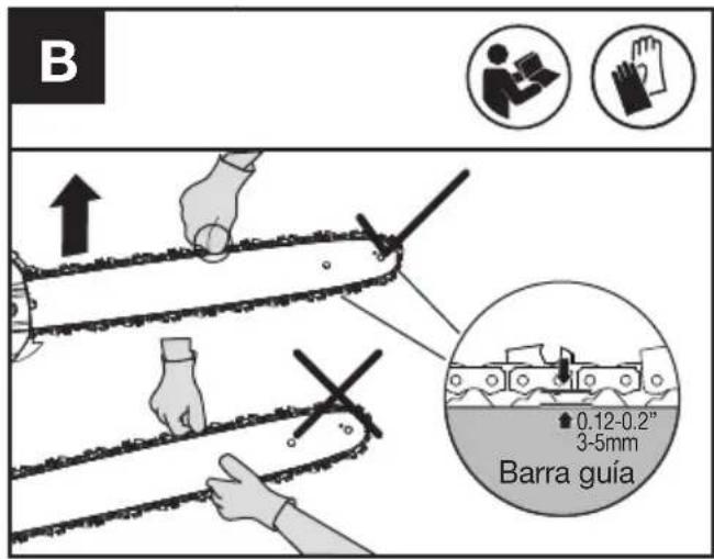 KRESS KC300.9 - NOTA: La cadena debe girar libremente y sin torcerse. - 2