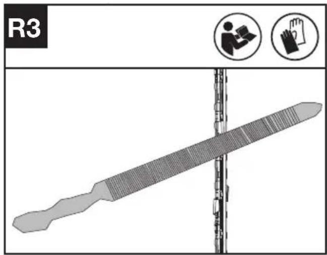 KRESS KC300.9 - OSTRENIE PÍLOVEJ REŤAZE - 5