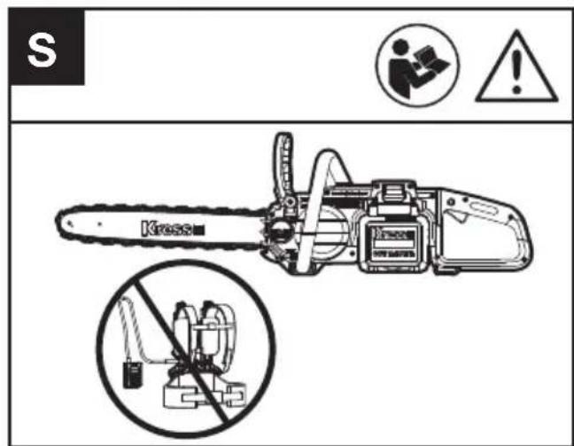 KRESS KC300.9 - SHARPENING SAW CHAIN - 6