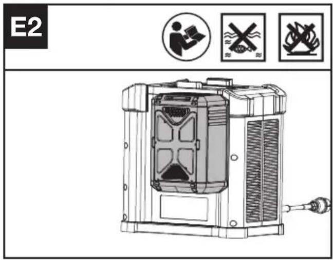 KRESS KC300.9 - CARICAMENTO DEL PACCO BATTERIA (VEDI FIG. E2) - 1