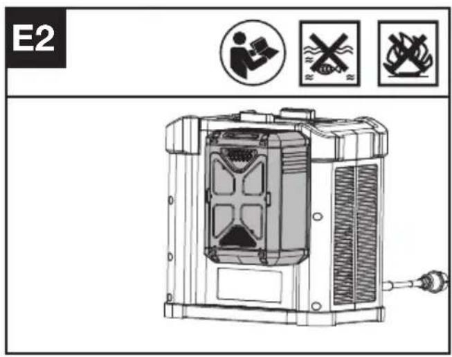 KRESS KC300.9 - CHECKING THE BATTERY CHARGE CONDITION (See Fig. E1) - 2