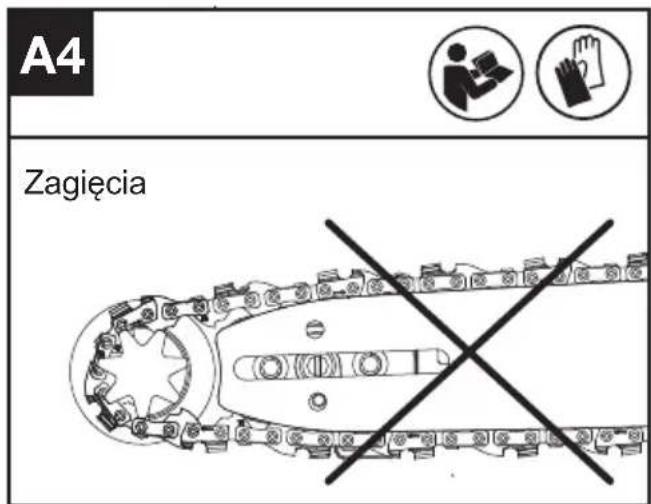 KRESS KC300.9 - Montaż prowadnicy i łańcucha piły - 4
