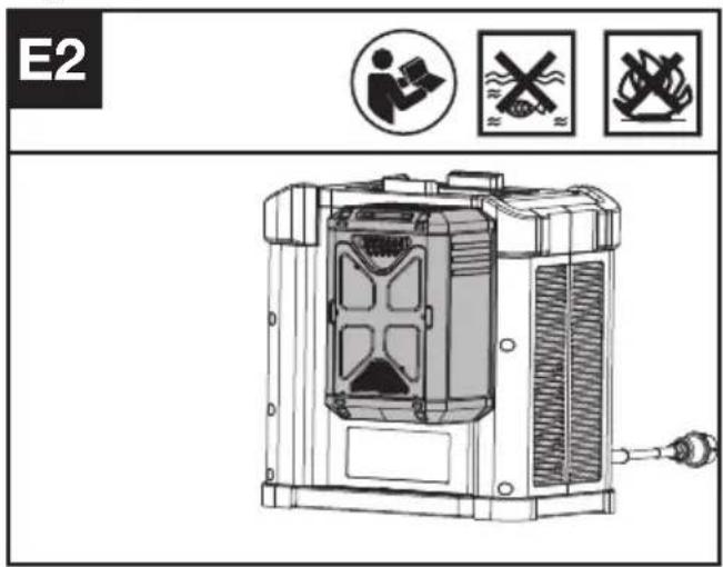 KRESS KC300.9 - VERIFICATION DE L'ETAT DE CHARGE DE LA BATTERIE (Voir Fig. E1) - 2