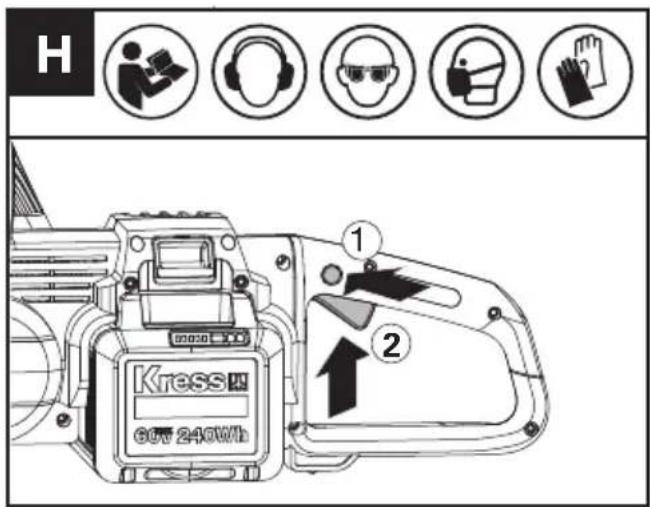 KRESS KC300.9 - LIGAR E DESLIGAR (VEJA FIGURA H) - 1