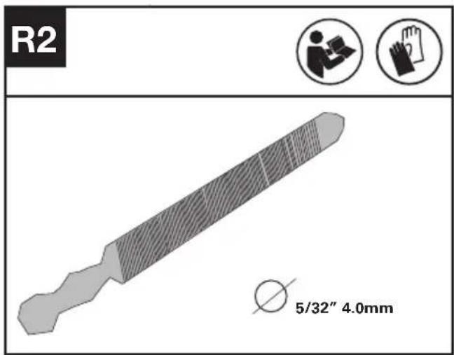 KRESS KC300.9 - A FÜRÉSZLÁNC ÉLEZÉSE - 3