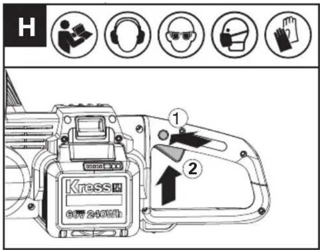 KRESS KC300.9 - CONTROLLEREN VAN DE LAADTOESTAND VAN HET ACCUPACK (ZIE AFB. E1) - 5