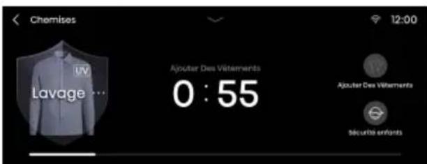 HISENSE WF7S1247BB - Départ différé - 2