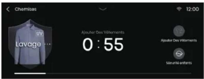HISENSE WF7S1247BB - ÉTAPE 5 : DÉMARRAGE D'UN PROGRAMME DE LAVAGE - 1