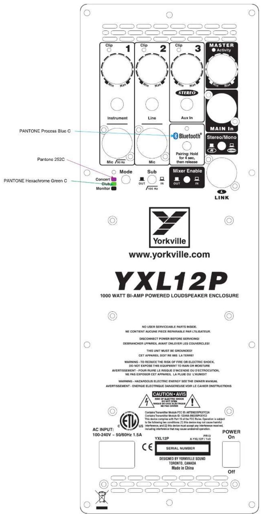 YORKVILLE YXL15P - 1