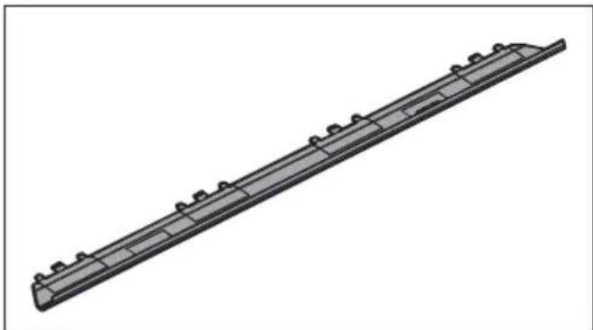 MIELE FNS 7794 D R - Baguette de finition - 1