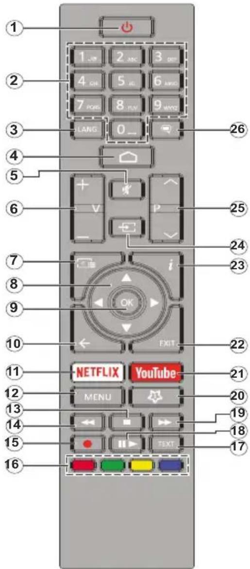 HITACHI 24HE2202 - Télécommande - 1