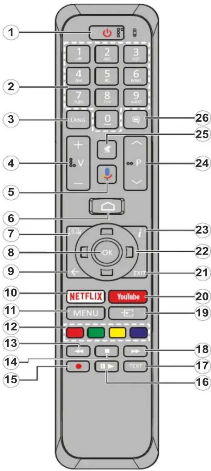 HITACHI 24HE2202 - Telecomando - 1