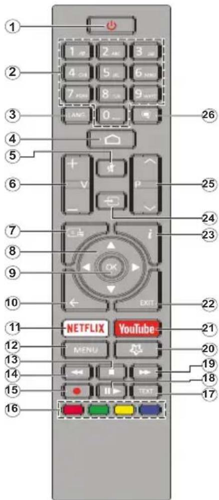 HITACHI 24HE2202 - Remote Control - 1