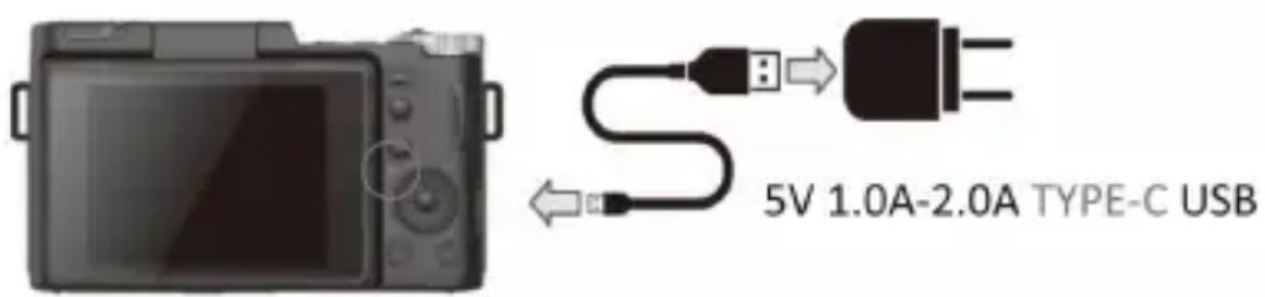 OKA 4K - Caricare la batteria - 1