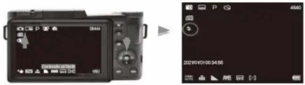OKA 4K - Botón de flash - 1