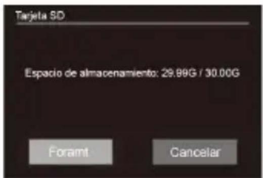 OKA 4K - Formatear la cámara - 5