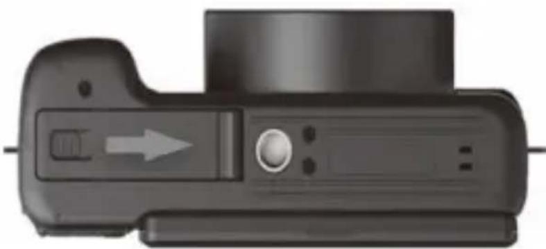 OKA 4K - Abrir la tapa del compartimento de la batería - 1