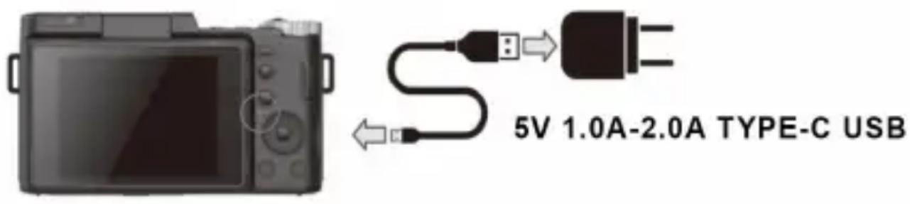 5V 1.0A-2.0A TYPE-C USB